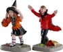 Lemax Terrified Trick-or-treaters Set Of 2
