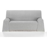 ECOMMERC3 Multifunctionele sprei, afmetingen 300 x 260 cm, voor bank of bed, multifunctionele deken, extra zacht, grijs