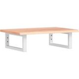 Maison Exclusive - Étagère De Vasque Murale Acier Et Bois De Chêne Massif