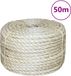 vidaXL Touw 8 mm 50 m 100% sisal Bruin