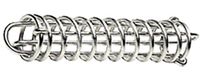 TOURON SA Landvastveer Acier inoxydable Argent 6 mm