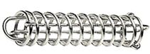 TOURON SA Landvastveer Acier inoxydable Argent 6 mm
