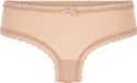 Hunkemöller Dames Lingerie Brazilian v-shape London - Beige - maat 2XL