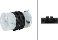 HELLA Ventilateur d'habitacle, 12V, 240W, 2 pôles, adapté entre autres pour RENAULT MEGANE
