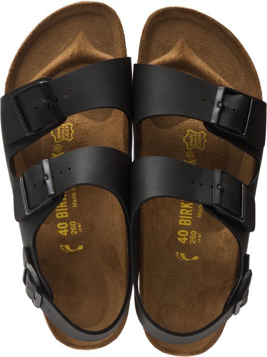 Birkenstock Milano Zwart - Heren - Maat 45
