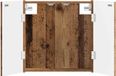 vidaXL Dartbord Kabinet ALKMAAR Oud hout 52,5 x 10,5 x 53,5 cm