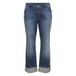 VERO MODA CURVE Plus Size straight leg jeans - donkerblauw