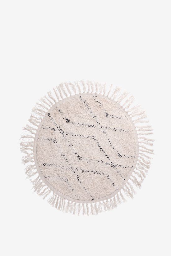 Sissy-Boy Grijze Ronde Badmat (60 cm)