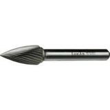 LUKAS-ERZETT A10041020605 Foret carbure de tungstène pointe conique Longueur 40 mm Taille, Ø 10 mm Diamètre de queue 6 mm