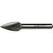 LUKAS-ERZETT A10041020605 Foret carbure de tungstène pointe conique Longueur 40 mm Taille, Ø 10 mm Diamètre de queue 6 mm