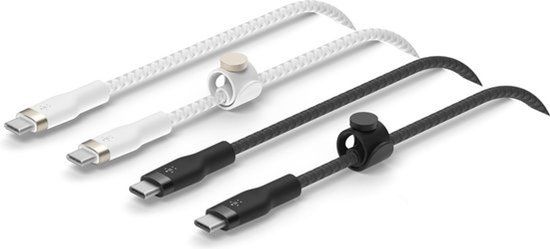 Belkin BoostCharge Pro Flex USB-C naar USB-C Kabels 60W 1m (2 stuks)