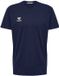Hummel Heren T-Shirt Ronde hals geborduurd logo Regular fit basis Sportshirt