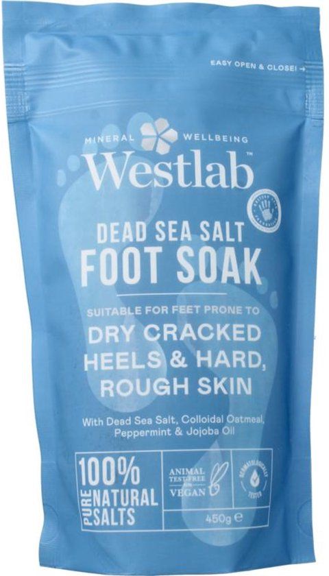 Westlab Foot Soak Dode Zeezout (450 gr)