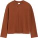 s.Oliver - Sweatshirt en molton - Coupe décontractée - Terre cuite - Taille 40