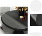 vidaXL Tafelbeschermer mat Ø 110 cm 1,6 mm PVC