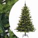 vidaXL Kunstkerstboom met Ballen 210 cm 300 LED's Warmwit