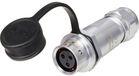 Weipu SF1211/S3 I Connecteur circulaire Coupleur, droit Nombre total de pôles : 3 Série (connecteurs circulaires) : SF12 1 pièce(s)