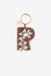 Sissy-Boy - Donkerrode bag charm letter R