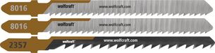 wolfcraft - Vlonder Decoupeerzaagbladen - 3 stuks