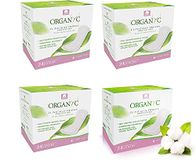 Organ(y) c, inlegkruisjes van 100% gecertificeerd biologisch katoen, 4 verpakkingen van elk 24 stuks (in totaal 96 stuks)