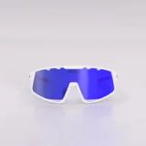 4KAAD MIRADOR Sportbril - Kleur wit/ Blauw