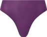 Chantelle Pulpies Seamless Tanga string - Invisible - Dark Berry - XL/XXL