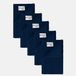 The One Towelling Serviette - 30x50 cm - 5 pièces - Qualité hôtelière - 450 g/m² - 100% Coton peigné - Bleu marine