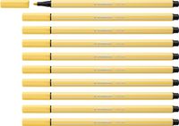 Stabilo Stylo feutre 68/23 Jaune clair | 10 pièces