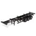 Diecast Masters 91024-40ft Skeletwagen, in zwart, schaal 1:50