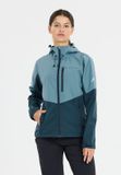 WHISTLER Softshelljacke Rosea V2 Dames Lichtblauw-Donkerblauw Maat 42