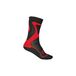FR SKATES Chaussette de patinage noir rouge