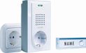 M-E FG-2 DRAADLOZE DEURBELSET met doorvoersteker 40936