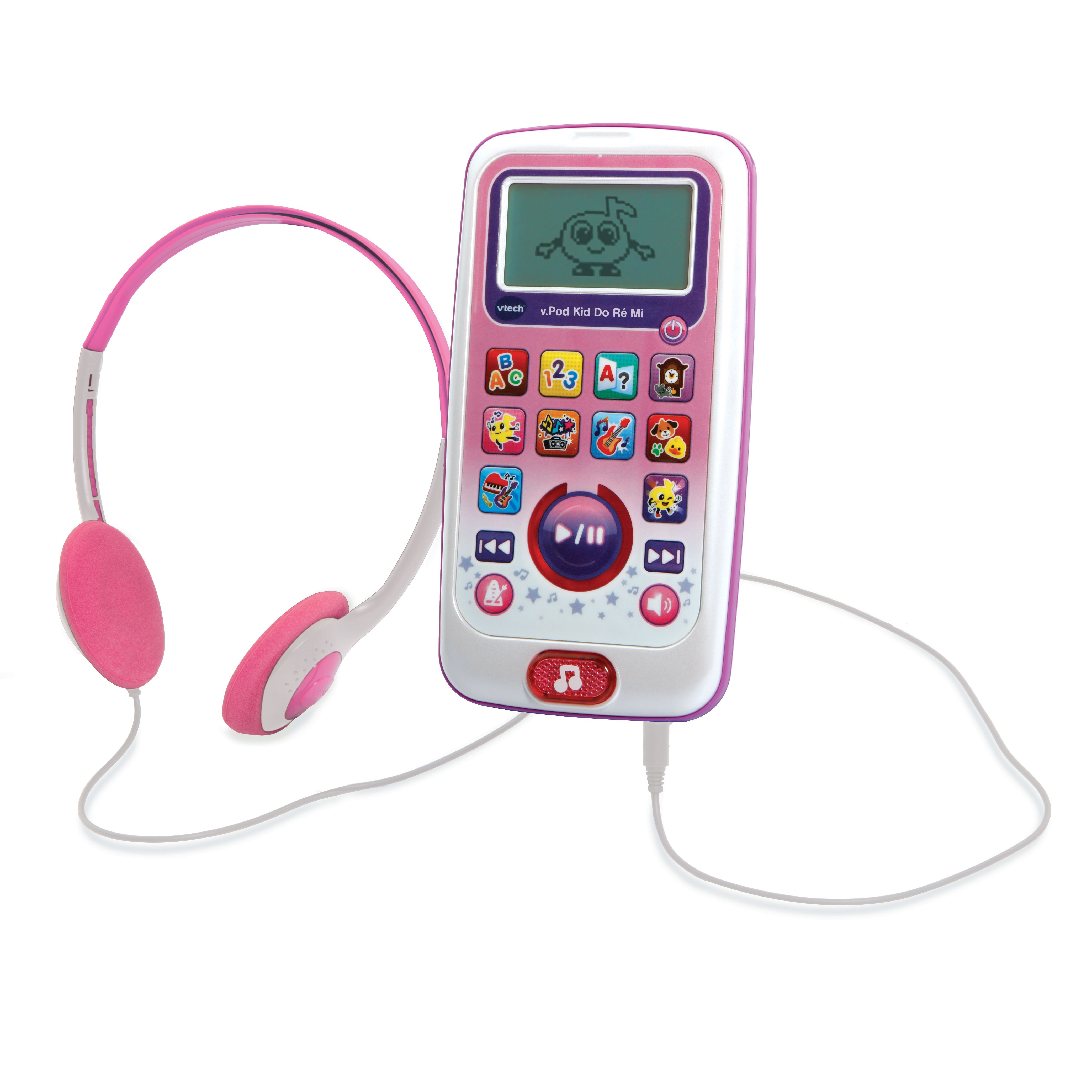 VTech V.Pod Kid Do educatieve muziekspeler, Re, Mi, roze