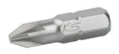 KS Tools 911.3345 9113345 Kruis-bit Aandrijving: 1/4 (6,3 mm) Uitvoering: Kruiskop Pozidriv PZ 4