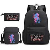 Rugzak SZSMART MODEL Driedelige gemodelleerd gemodelleerdde Student Poppy Speeltas Set