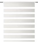 Home fashion Kettingrolgordijn zebra, stof, wolwit, 150 x 50 cm