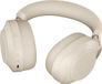 Jabra Evolve2 85 Headset Draadloos Hoofdband Kantoor/callcenter USB Type-A Bluetooth Goud, Beige