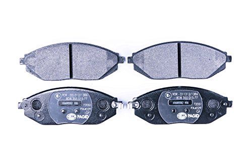 HELLA PAGID 8DB 355 015-771 Remblokkenset - Dikte: 17.9mm - Met akoestische slijtagewaarschuwing - voor o.a. CHEVROLET / HOLDEN / TOYOTA