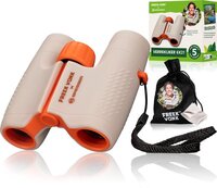 Freek Vonk x BRESSER - 6x21 Verrekijker voor Kinderen - Beige/Oranje