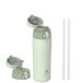AORIN Drinkfles van roestvrij staal, 18/8, 500 ml, lekvrij, thermoskan, isolatiefles, dubbelwandig, BPA-vrij, sportfles, drinkflessen voor sport, school, outdoor