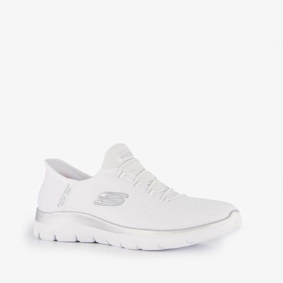 Skechers SUMMITS-DIAMOND DREAM Dames Instappers - Wit - Maat 40