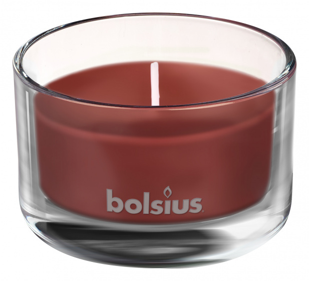 Bolsius 101925250470 Wax, bruin, klein