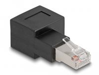 DeLOCK 87864 RJ45 Cat6a Kabel Connector Zwart