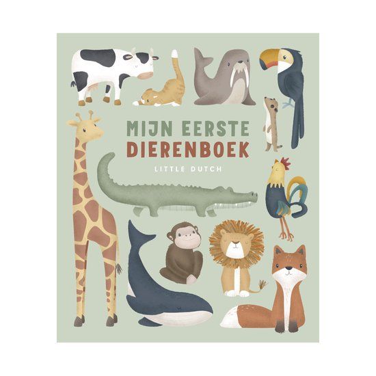 Little Dutch - Mijn eerste dierenboek - Hardcover - 18 pagina's - Nederlands