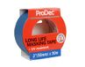ProDec 2 inch x 50 m Long Life hitte- en UV-bestendig Multi Surface schilders afplakband