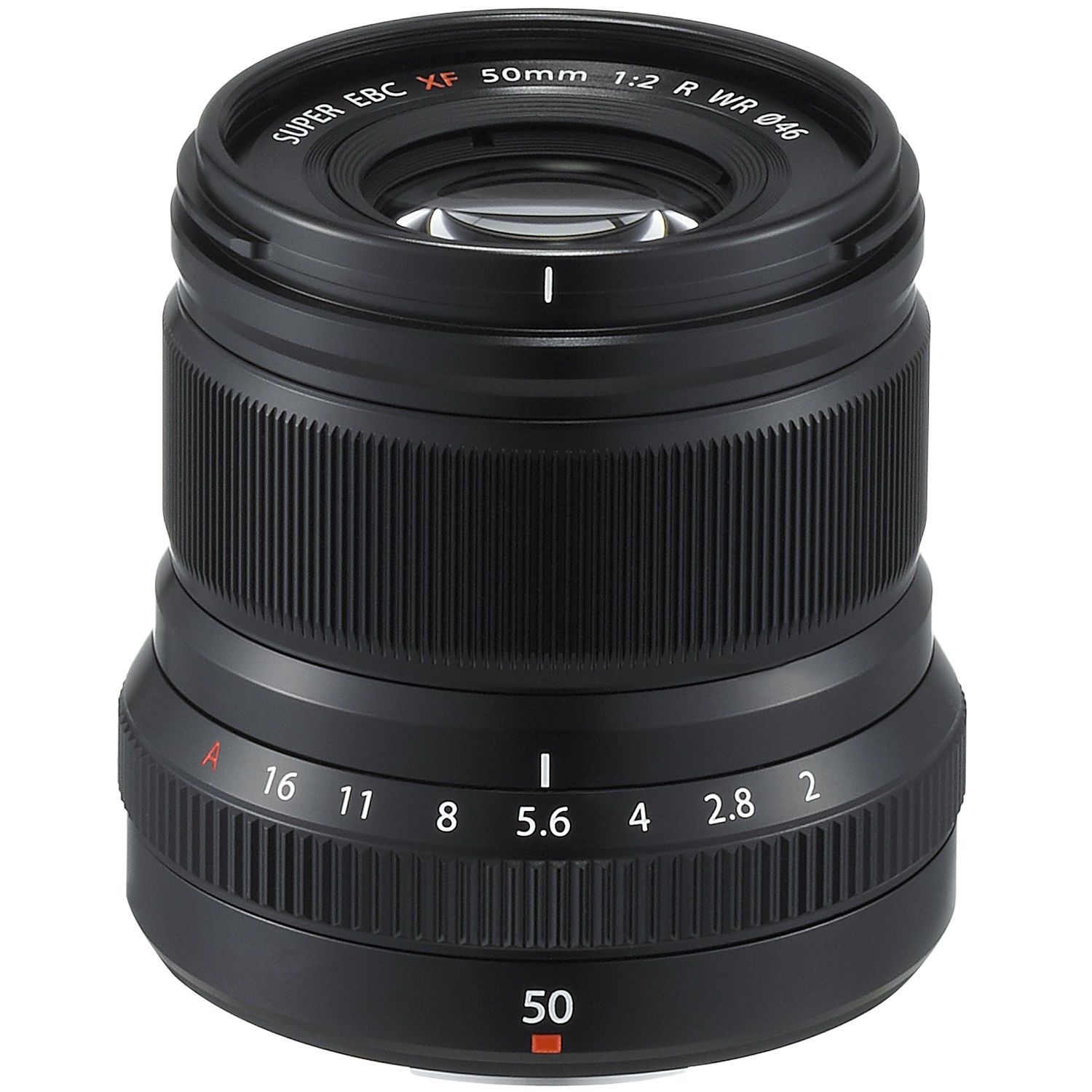 Fujifilm XF 50mm F2.0 R WR Lens - Black