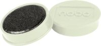 Nobo Magnetische Whiteboard Magneten - Pak Van 10 Stuks - 32mm Magneten - Wit