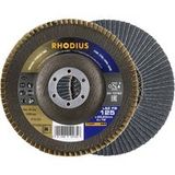 Rhodius 211333 disque lamelle Diamètre 125 mm Diamètre d'alésage 22.23 mm Grain 80 INOX, Acier 1 pièce(s)
