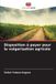 Disposition Editions Notre Savoir Disposition à payer pour la vulgarisation agricole Paperback
