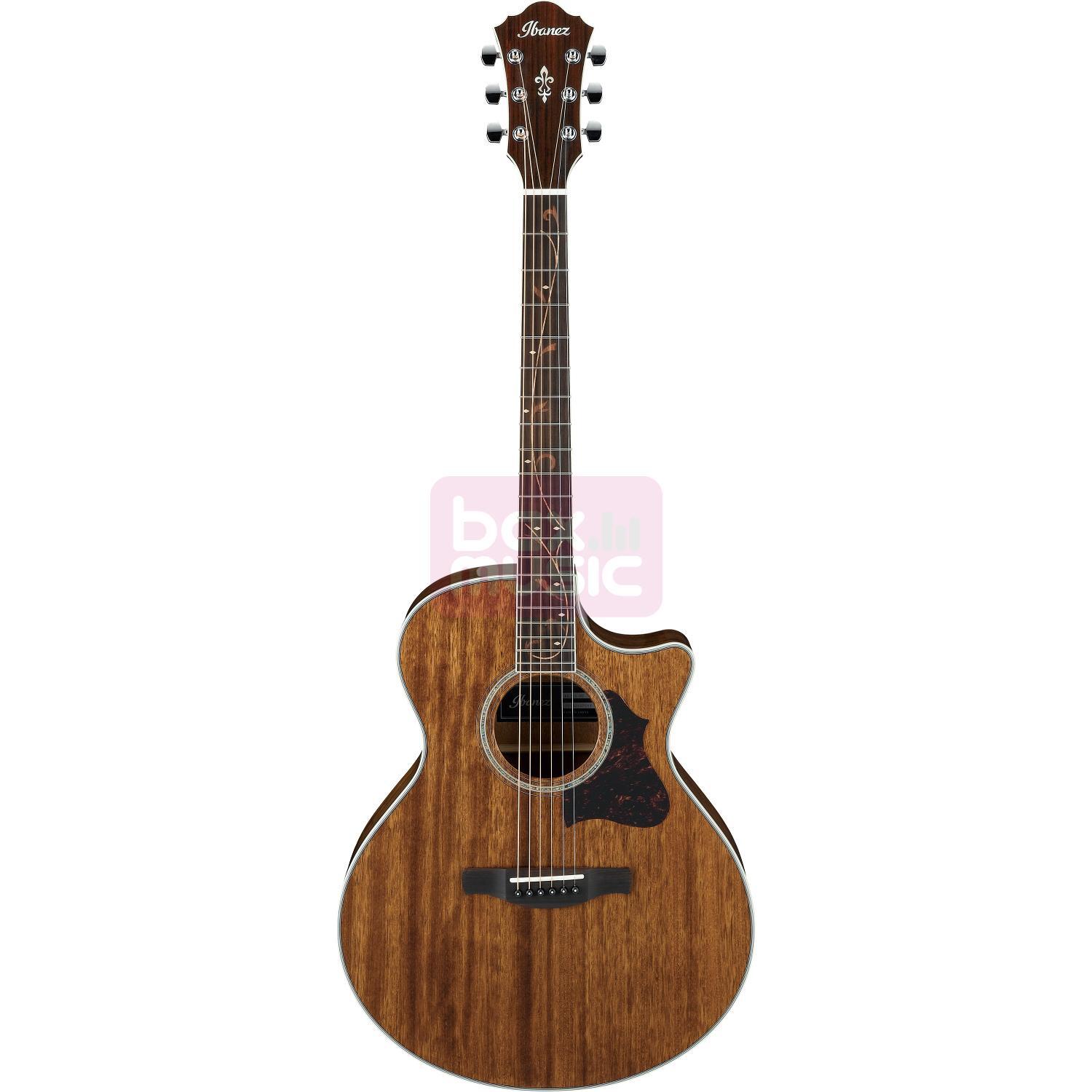 Ibanez AE245 Natural High Gloss elektrisch-akoestische gitaar